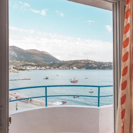 Room With Amazing Sea View Himare Bagian luar foto
