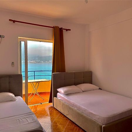 Room With Amazing Sea View Himare Bagian luar foto