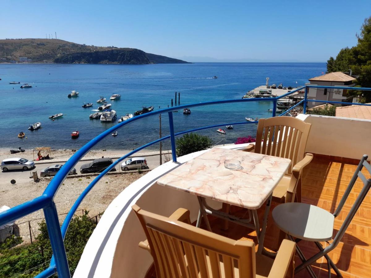 Room With Amazing Sea View Himare Bagian luar foto