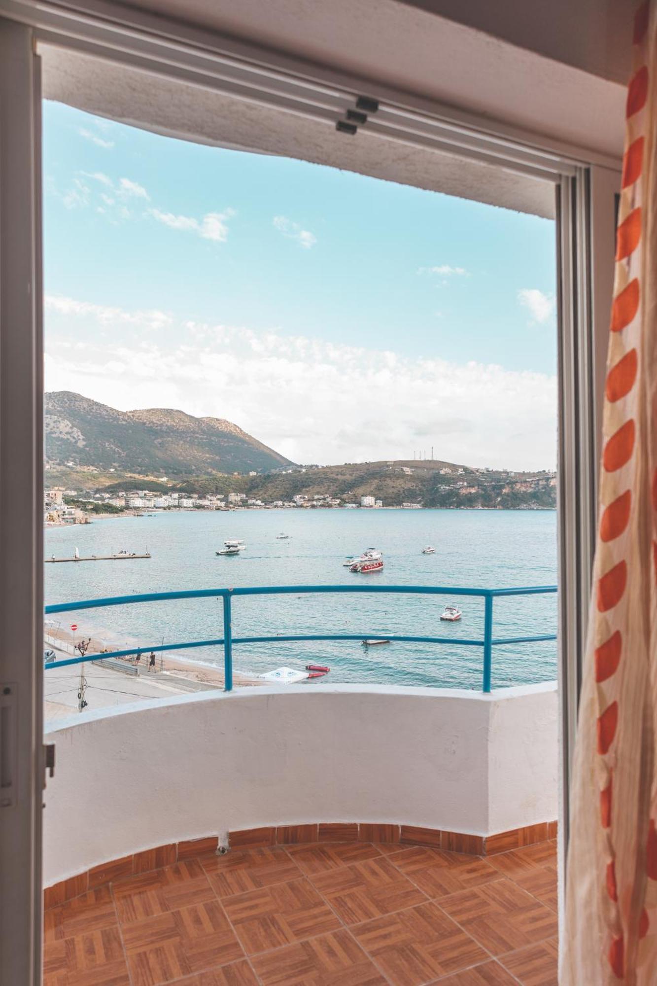 Room With Amazing Sea View Himare Bagian luar foto
