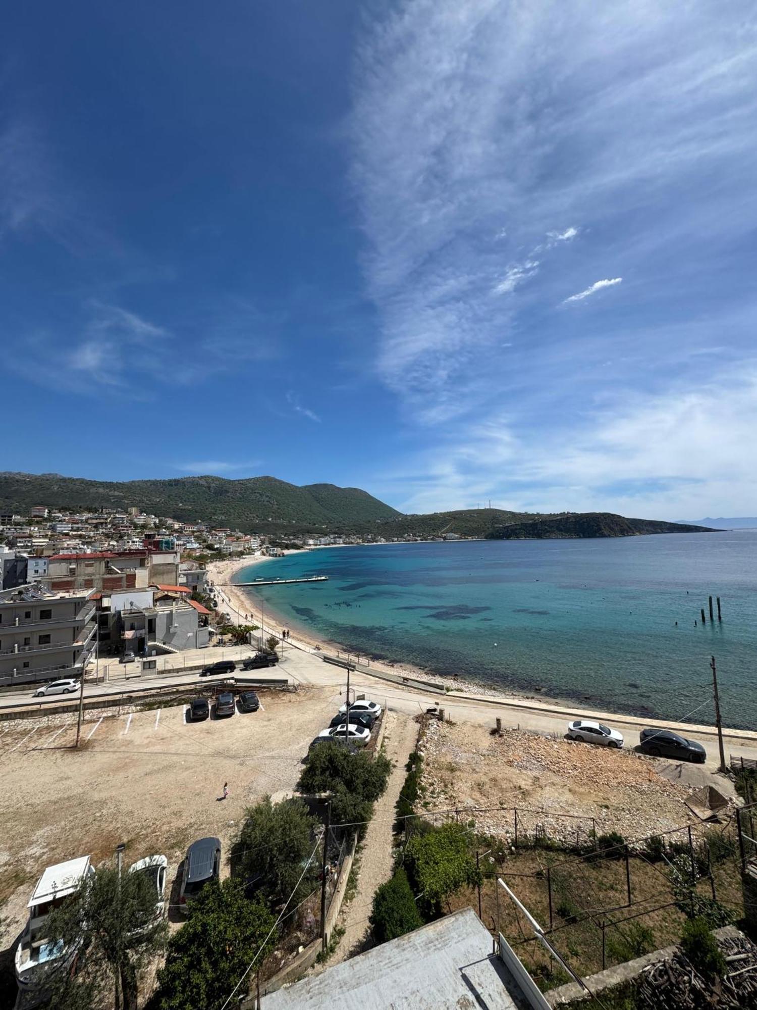Room With Amazing Sea View Himare Bagian luar foto